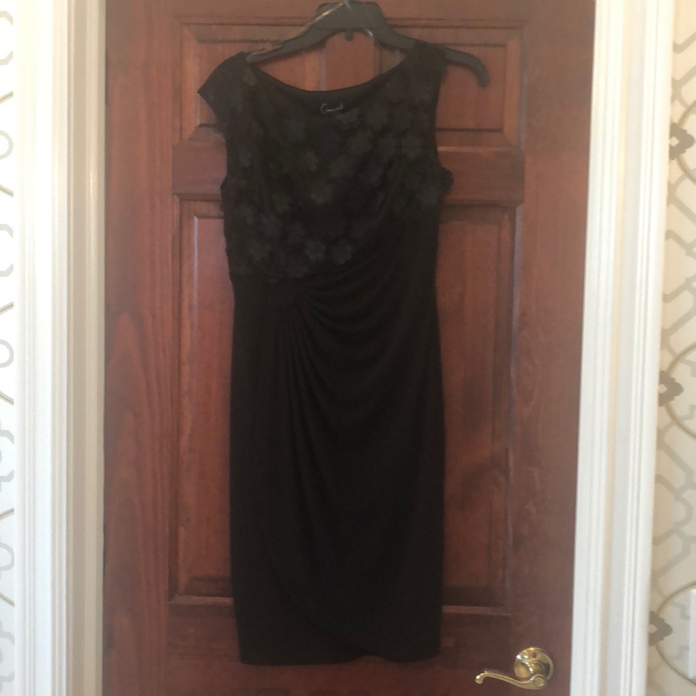 Black tie dress